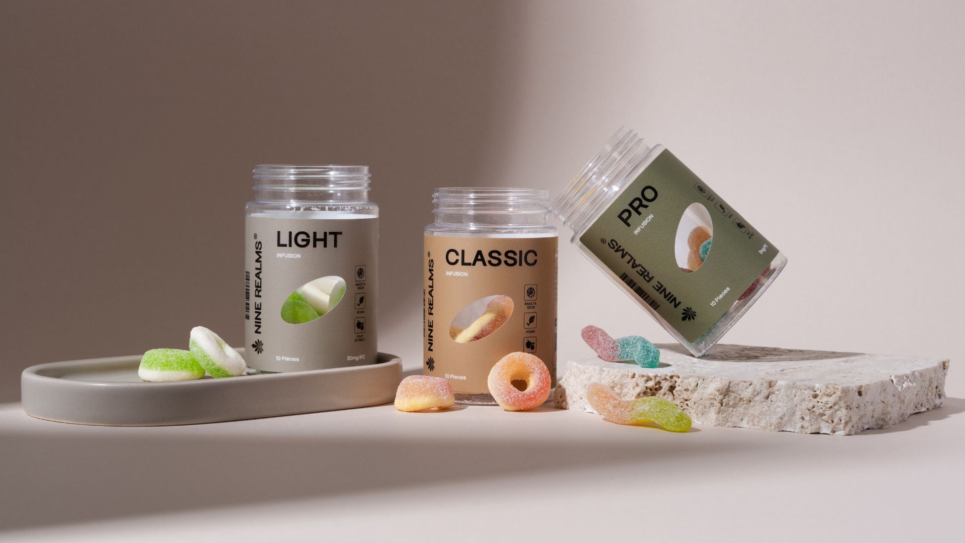 Nine Realms HHC gummies