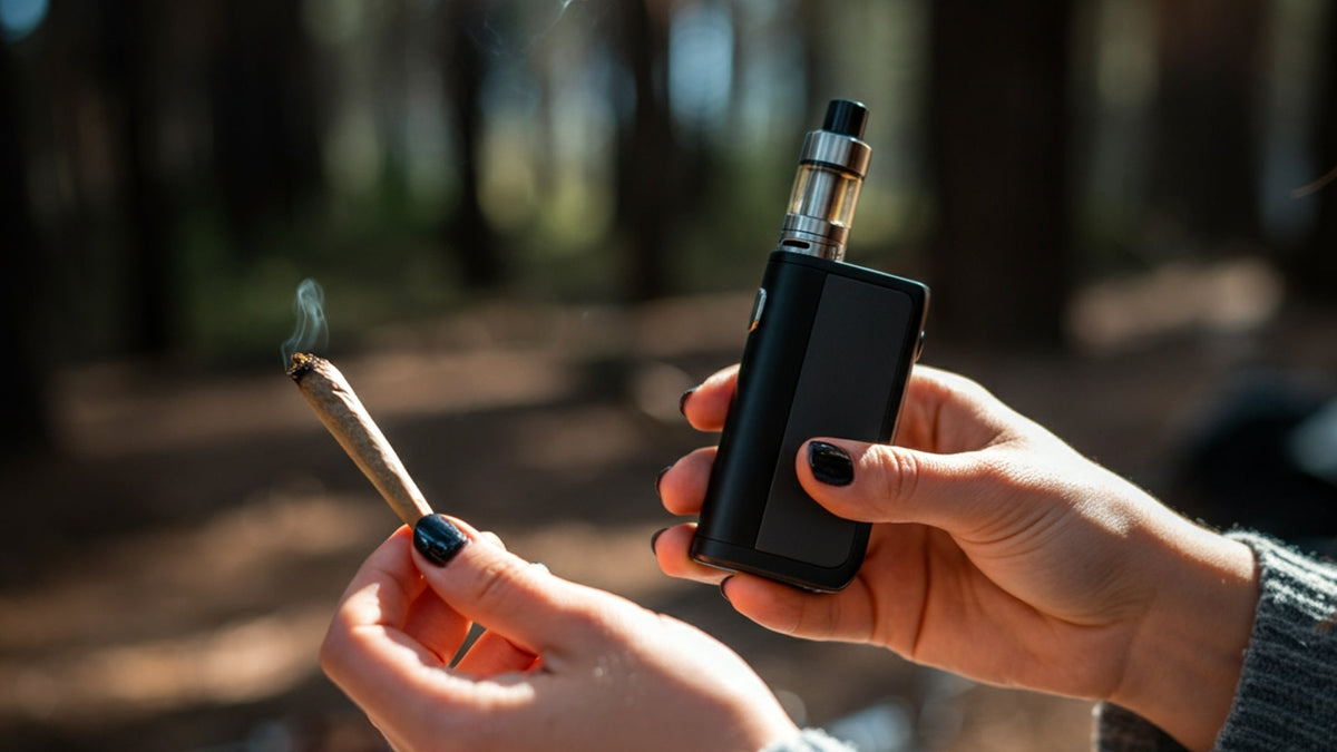 Joint vs Vaporizer: Which Is Better for You? | Nine Realms Joint vs Vaporizer: Which Is Better for You? | Nine Realms