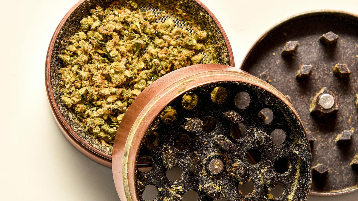 Nine Realms CBD and THC Flower Grinded Together