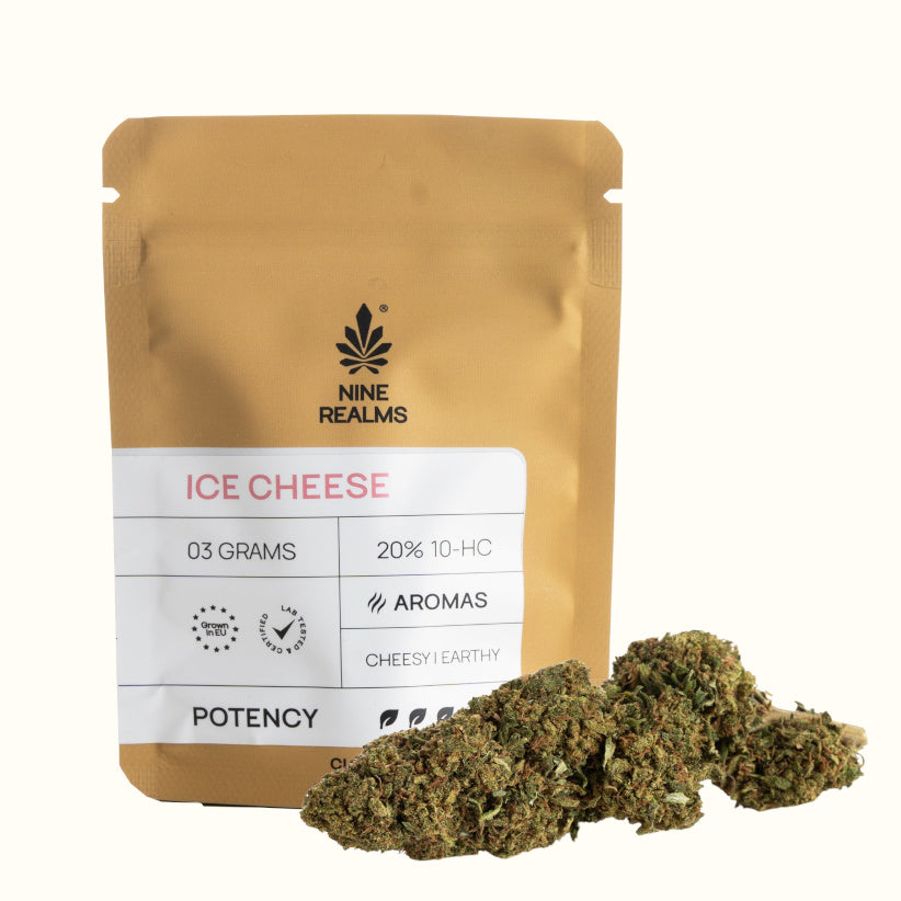 Nine Realms Ice Cheese 10-OH-HHC flower 3g